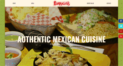 Desktop Screenshot of barragansrestaurants.com
