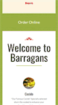 Mobile Screenshot of barragansrestaurants.com